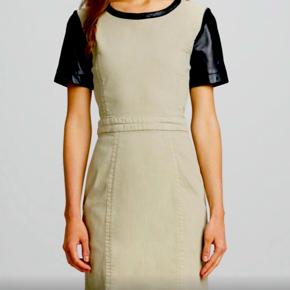 Marc by Marc Jacobs Dempsey Drill Short Sleeve Dress